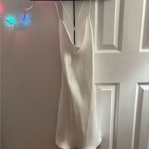 Zara White Slip Dress